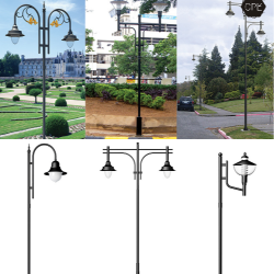 DECORATIVE POLES 3 DECORATIVE POLES 3